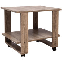 Журнальный столик Mashtab 10921 Masuta pe rotile (650x500x570) Trufeli