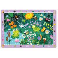 Головоломка Dodo 300260 Puzzle educativ: În grădină, 80el