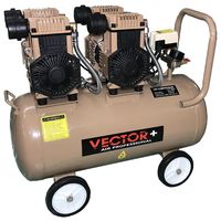 Compresor Vector+ (1600Wx2) 70L (fara ulei)