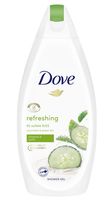 Gel de duş Dove Fresh Touch, 250 ml
