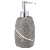 Дозатор для мыла Tendance 55841 Novara Stone Effect 240ml, polirasina, gri