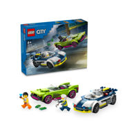 Конструктор Lego 60415 City Mașina de poliție urmărește o mașină puternică