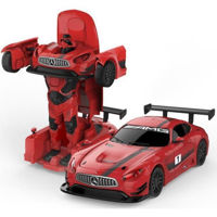 Игрушка Rastar 62300 Die cast 1:32 Mercedes-Benz GT3 Transformable car, rosie, 58370