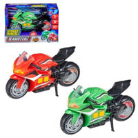 Машина HTI 1417572 Motocicletă Teamsterz, cu lumini și sunete, în as.