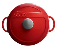 Кастрюля Voeux Kitchenware ST-108 Castron josuț din fontă 28cm, L’Amour