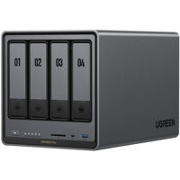 NAS сетевой накопитель Ugreen DXP4800 Plus (Diskless) EU, Black