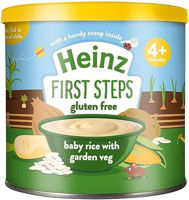 Terci HEINZ First Steps Orez cu legume (6 luni) 200g