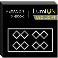 Освещение для помещений Lumion Sistem de iluminat modular LO-6 (484.5x243.5cm) Alb