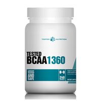 TESTED BCAA 1360, 240 CAPS.