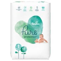 Scutece Pampers Pure Protection 1 (2-5 kg) 50 buc