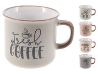 Cana 285ml EH "Fresh Coffee", ceramica