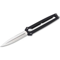 Нож походный Boker BO-01BO411 Plus Slike D2 Satin Spear Point Blade Black