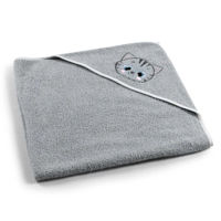 Accesoriu pentru baie PernaMea Prosop de baie 90x90cm broderie/pisica