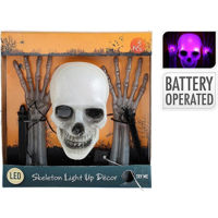 Decor Promstore 53738 Decoratiune Halloween Schelet cu mâini, cu iluminare