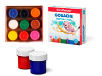 Set de guasa ErichKrause 9culori, 20 ml