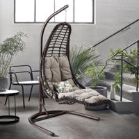 Садовая мебель Hydro S Кресло-качалка Hola Bodrum, коричневое