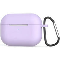 Чехол для наушников Helmet Airpods 3, silicone, Lilac