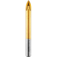 Набор головок, бит, насадок Graphite 56H406 Burghiu universal, cilindric 10mm, HM-TiN