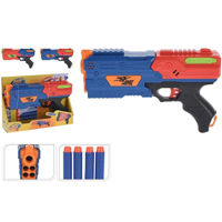 Игрушечное оружие Promstore 52479 Blaster 23cm, gloante moi 4buc x 7.5cm