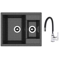Мойка кухонная со смесителем Dr.Gans Astra 620K + SanDonna F 9995 negru