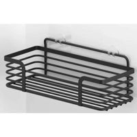 Полка для ванной Teknotel ST184n Raft de dus lat 40x9x11cm, negru