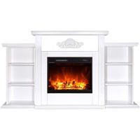 Șemineu electric ArtFlame Sofia plus & Lorance, 1000x1900x320 mm, Alb