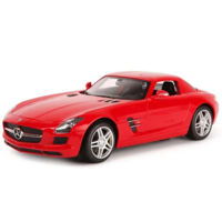 Jucărie cu telecomandă Rastar 47600-8 Mercedes-Benz SLS,1:14 rosie, 58206