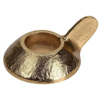 Свеча Promstore 41545 Sfesnic metalic Golden Night 12x5cm, auriu