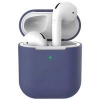 Чехол для наушников Helmet Airpods 2, silicone, Dark Blue