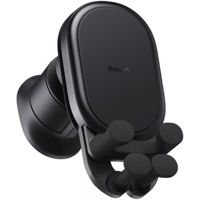 Зарядное устройство для автомобиля Baseus SUWX030001 Stable Gravitational Wireless Charging Pro 15W (Air Outlet Version), Black