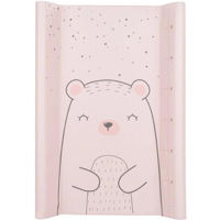 Аксессуар для пеленания Kikka Boo 31108060040 Saltea de infasat moale Bear with me Pink, 70x50 cm