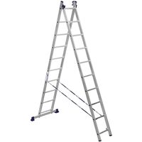 купить Двухсторонняя лестница из алюминия VHR HK 2x12, 2.9/5,33 mm в Кишинёве