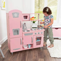 Игровой комплекс для детей KinderKraft 53179-MSN Vintage Kitchen - Pink