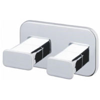 Cârlig baie Bisk 07823 Cuier cu 2 cirlige TORE