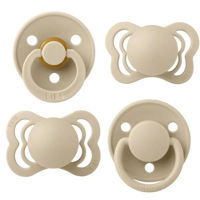 Пустышка BIBS 91344 Set 4 suzete Try-it Collection Vanilla (0-6 luni)