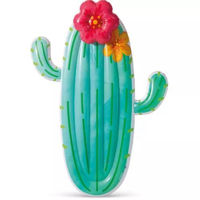Jucărie gonflabilă Intex 58793 Saltea gonflabilă Cactus, 180 x 130 x 28 cm