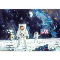Головоломка Educa 18459 1000 First Men on the Moon, Robert McCall