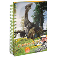 Set de creație DinosArt 15204 Small Creative Book - Velvet Art