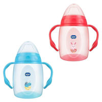 Cana Wee baby cu adaptor din silicon 240 ml (6+ luni)