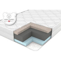 Детское постельное белье Veres 50.7.06 матрас Baby Sisal Coal Memory Ultra 120*60*10см