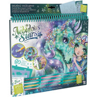 Набор для творчества Nebulous Stars 11372 Creative Sketchbook - Fantasy Horses - Water
