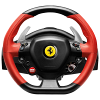 Игровой руль Thrustmaster Ferrari 458 Spider, Черный/Красный