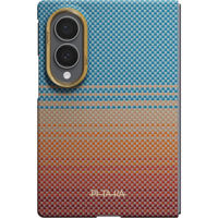 Чехол для смартфона Pitaka Edge Wide Samsung Galaxy Z Fold 8 (Protectie spate) Sunset 2.0 (California Dream 01) (FSWFold8)