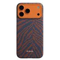 Husă pentru smartphone Pitaka iPhone 17 Pro Breath of Veins Edge (Burning Orange-01) (BV1701P)