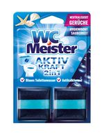 Таблетки (2 штуки) для бачка унитаза WC Meister аромат Океан