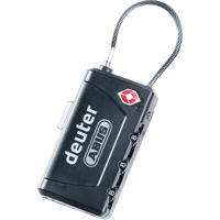 Аксессуар для багажа Deuter Замок TSA Cable Lock black