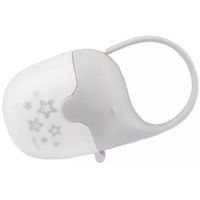 Пустышка BabyOno 0529/01 Container p/u biberon gri Elefant