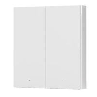 Întrerupător electric Aqara H1 - 2 клавиши - белый (WXKG15LM)