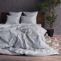 Textile de casă Cottony SLPSL Stripe Satin Light Gray N9: 1 pers