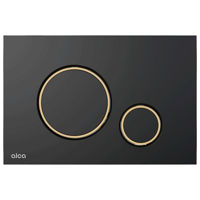 Buton rezervor WC Alcaplast M778-5 пластик черный мат